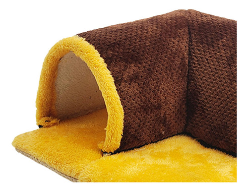 Para Animales Pequeños, Escondite De Conejillo Color Café