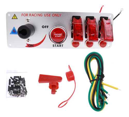 Panel De Encendido De Auto De Carreras Con Led De 12v