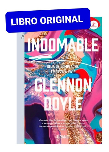 Indomable ( Libro Nuevo Y Original )