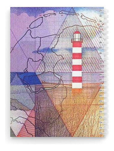 Cuaderno Libreta Profesional | 100 Hojas Pasta Semirigida 01 Cuadro Chico