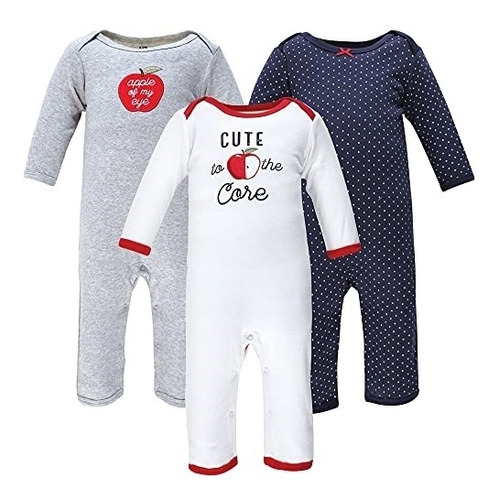 Ropa Para Bebé Paquete De 3 Pijamas De Algodón Talla 6-9m