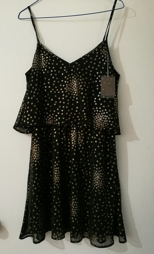 Vestido Negro De Fiesta Corto Forever 21