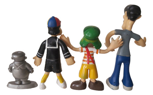 El Chavo Del 8 Bendable Quico Don Ramón + Ñoño Vuala Gratis (Usado)