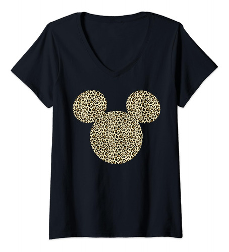 Playera Logo Mickey Mouse Clásico, Camiseta Diseño Vintage