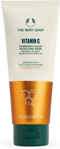 The Body Shop® Vitamin C Overnight Glow Revealing Mask 100ml Momento de aplicação Noite Tipo de pele Seca