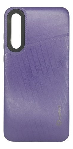 Funda Estuche Rígido Antigolpes Para Huawei P20 Pro Morado