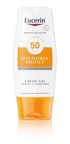 Eucerin Protector Sun Allergy Protect Crema-gel Fps50 150ml