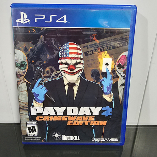 Payday 2 Crimenwave Edition Ps4 Fisico Usado