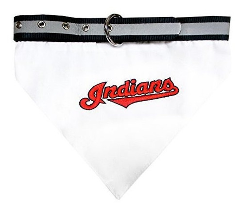 Animales Domésticos Primera Mlb Bandana - Cleveland Indians 