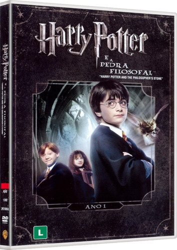 Harry Potter E A Pedra Filosofal - Dvd - Daniel Radcliffe