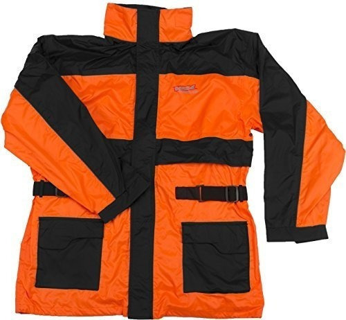 Chaqueta De Lluvia Vega Technical Gear Naranja Optico Xlarg