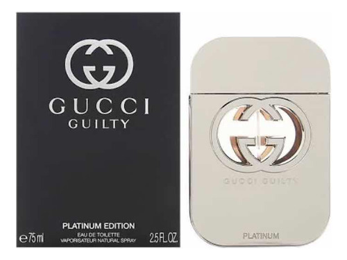 Perfume Feminino Gucci Guilty Platinum Edition Edt 75ml Raro