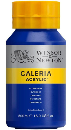 Tinta Acrílica Galeria 500ml Winsor & Newton Ultramarine 660