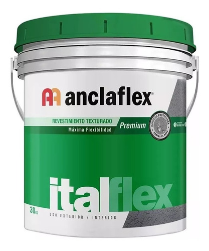 Revestimiento Texturado Anclaflex 30kg  - Colores En El Día