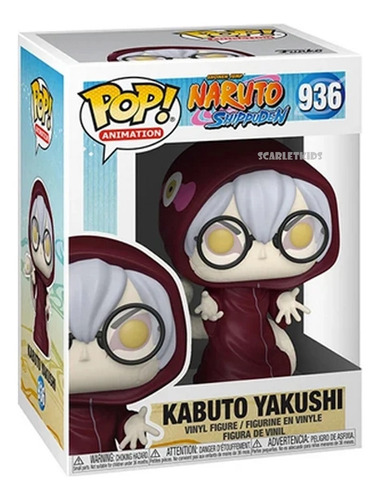 Funko Pop Naruto Kabuto Yakushi 936 Original Scarlet Kids