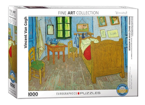 Imagen 1 de 2 de Van Gogh Habitación Arles Rompecabezas 1000 Pz Eurographics