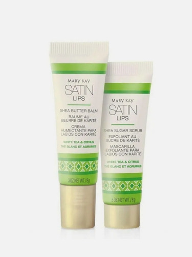 Set Satin Lips Labios De Seda Mary Kay C/karite Balsamo