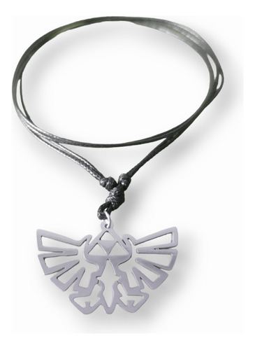 Dije De Metal Zelda Escudo Familia Real Aguila Collar