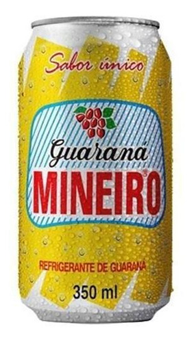 Lata Refrigerante Guaraná Mineiro 250ml