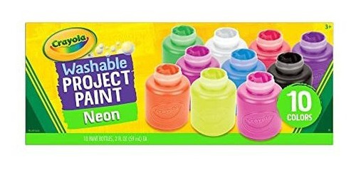 Manualidades - Crayola Pintura Lavable Para Niños; Herramien