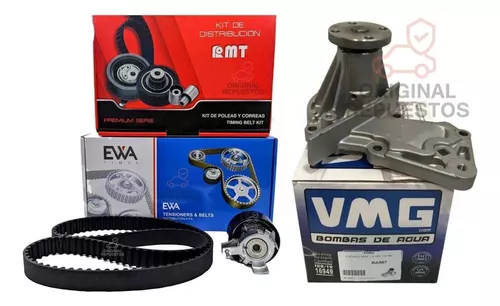 Kit Distribucion + Bomba Agua Original Ford Fiesta Kinetic Ecosport Kinetic  Focus 2 y 3 Ka 16/ Motor Sigma – for parque repuestos automotor