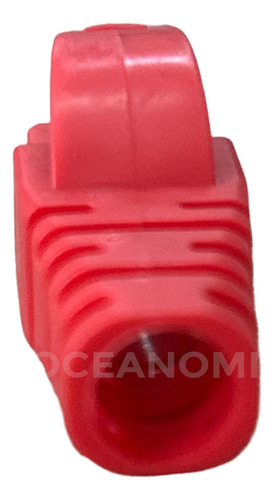 20 Unid Capa Snap In Para Rj45 Boot Cat5e/cat6 Vermelho