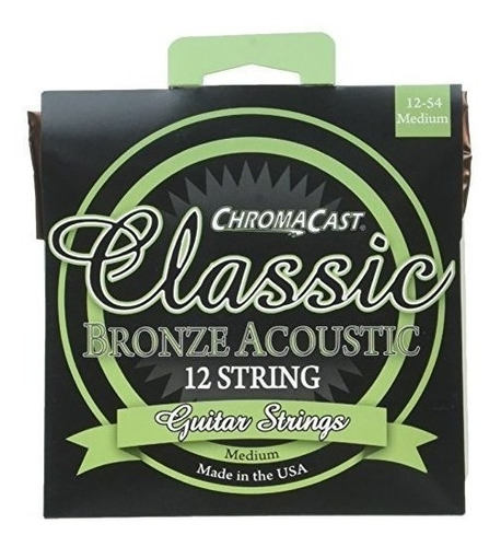 Chromacast Classic Bronce Cuerdas De Guitarra