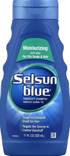 Shampoo Selsun Blue Moisturizing 325ml 11oz