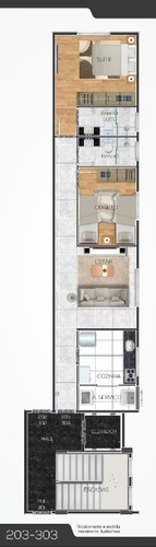 Imagem 6 de 10 de Apartamento À Venda, 2 Quartos, 1 Suíte, 2 Vagas, Santa Cruz Industrial - Contagem/mg - 23030