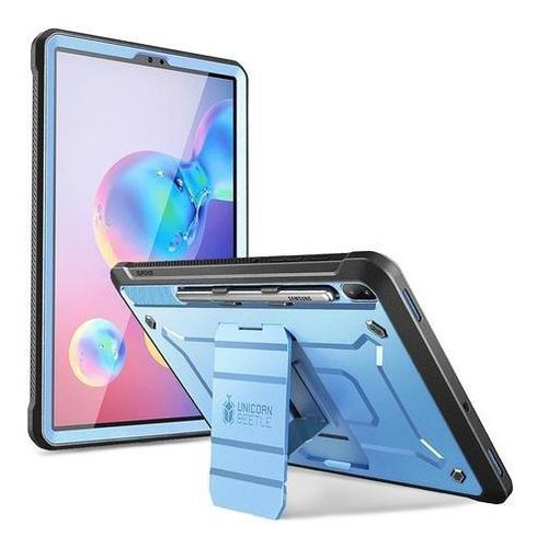 Funda Con Mica Resistente Para Galaxy Tab S6 (2019), Azul