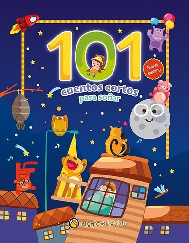 101 cuentos cortos para soñar: 101 Cuentos Cortos, de El Gato De Hojalata. Editorial Guadal, tapa dura en español, 2022