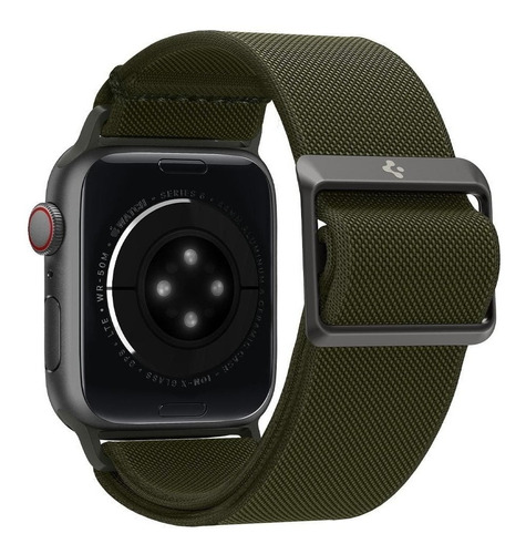 Correa De Nylon Spigen Compatible Con Apple Watch 42mm Khaki