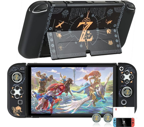 Funda Protector Rígida Case Para Nintendo Switch Oled- Zelda