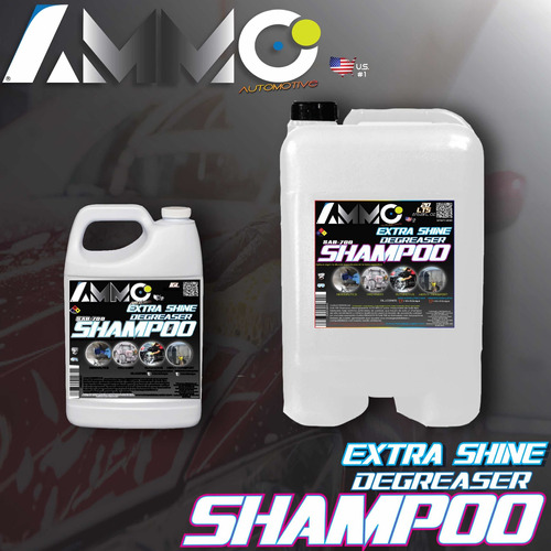 Shampoo Automotriz, Desengrasante Alto Rendimiento Ammo