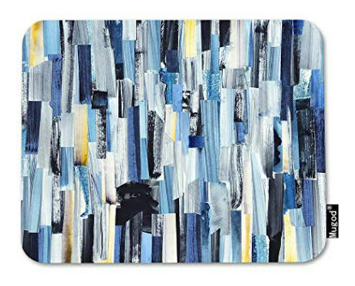 Pad Mouse - Mugod Multicolor Stripes Mouse Pad Abstract Art 