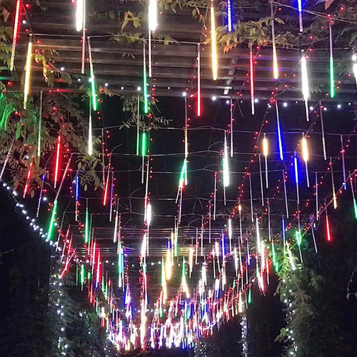 Luces Led Guirnalda Lluvia Meteoro Cascada Navidad