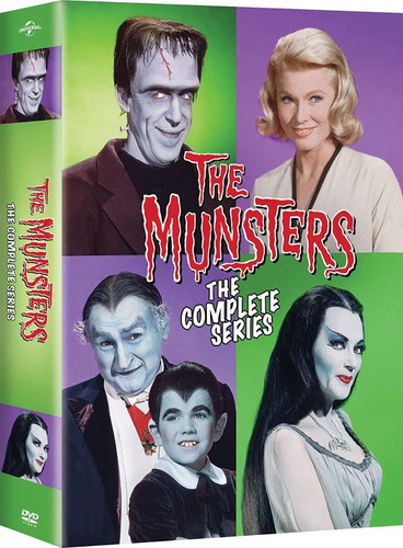 Dvd The Munsters La Serie Completa / Incluye 2 Temporadas