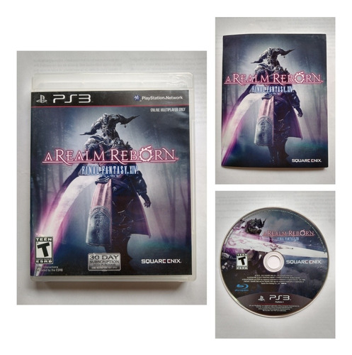 Final Fantasy Xiv A Realm Reborn Ps3 - Solo Colección* (Reacondicionado)