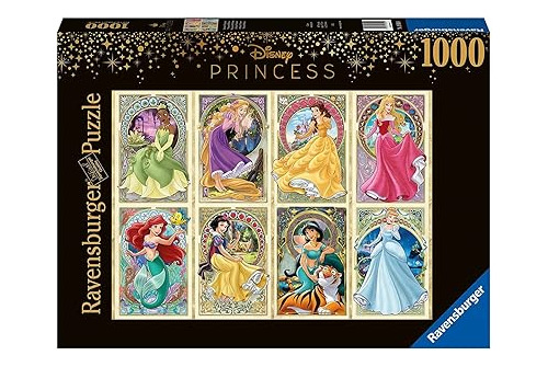 Ravensburger Disneyâ art Nouveau Princesses 1000 Piece Jigsa