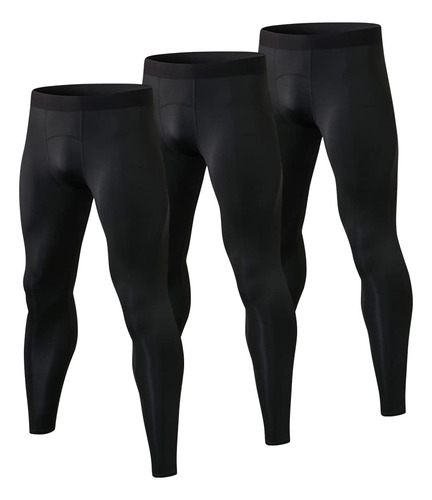 Cargfm 3pack Compression Pants For Men Tights Yoga Running .