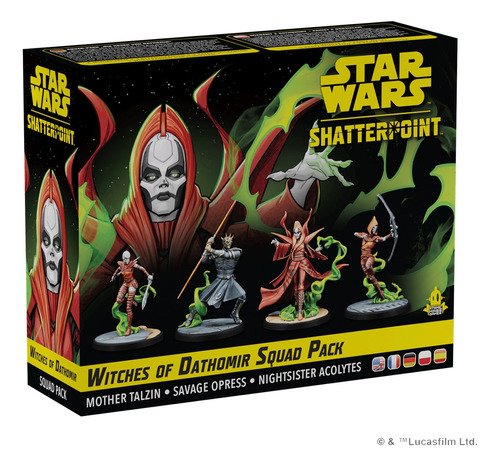 Starwars Shatterpoint  Witches Of Dathomir Sq Pack Español