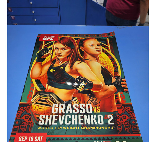 Poster De Alexa Grasso Vs Valentina Shevchenko 2