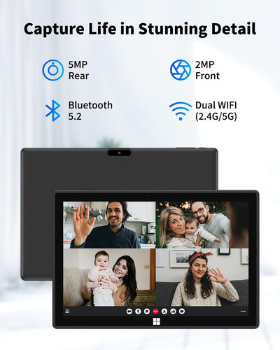 Adreamer 10.1 Windows 11 Tablet 8gb Ram Quad-core Cpu Wi...