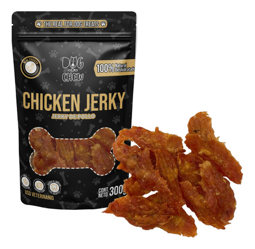 Dog-o-chew, Premio Para Perro. Chicken Jerky, 300gr, Carnaza