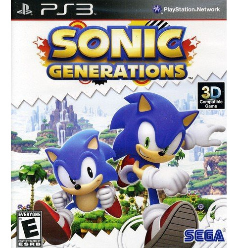 Videojuego Sonic Generations Para Ps3