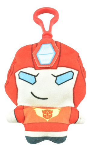 Transformers Autobot Hot Rod Llavero De Peluche 11 Cm Hasbro