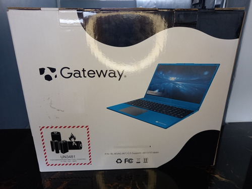 Laptop Gateway 15.6  Amd Ryzen 78gb / 512gb Notebook