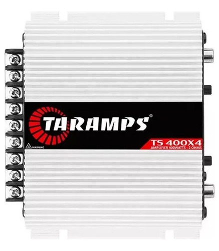 Modulo Taramps Ts400x4 Automotivo Digital 4ch 400w Rms 2ohms