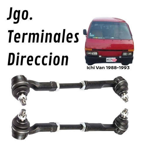 Kit Terminales Direccion Completas Nissan Ichi Van 1993