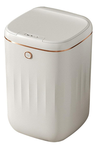 Bote De Basura Para Baño Bote De Basura Sin Y Dorado 20l